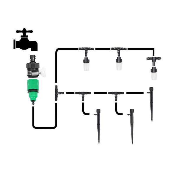 plant watering irrigation drip kit accessories include atomizing nozzle mister dripper equipments
plant watering irrigation drip kit accessories include atomizing nozzle mister dripper equipments