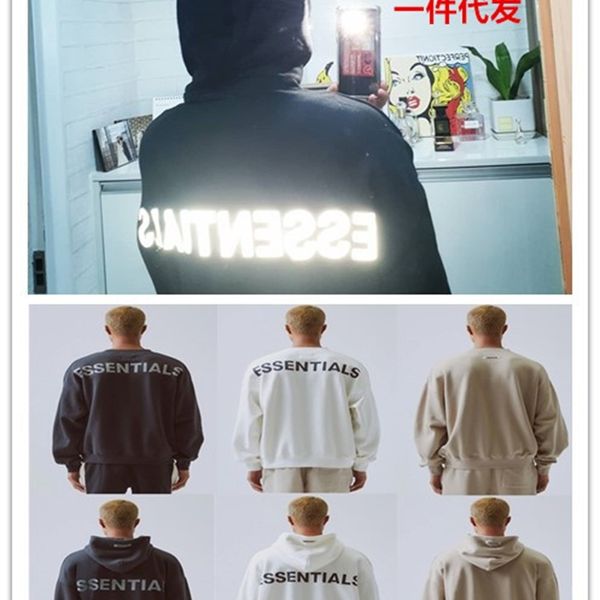 20ss hip hop high street kanye double line new reflective letter embroidery men's and women's hoodie, Black
20ss hip hop high street kanye double line new reflective letter embroidery men's and women's hoodie, Black