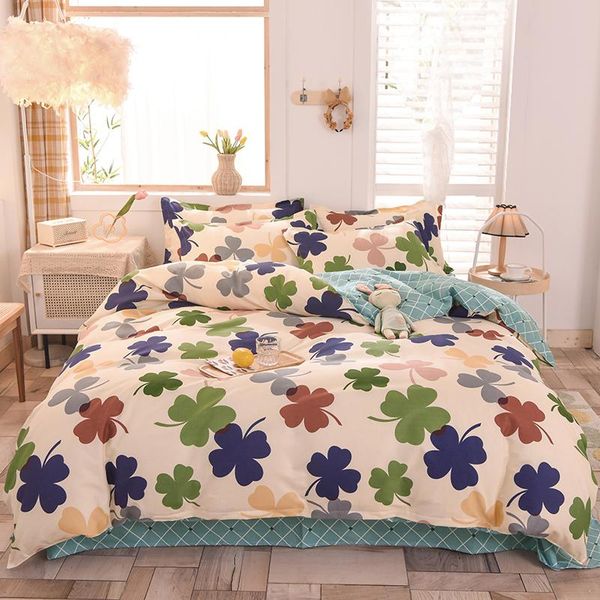 bedding sets caring world set pillowcase duvet cover single double king 220x240 size bedclothes quilt bed sheet