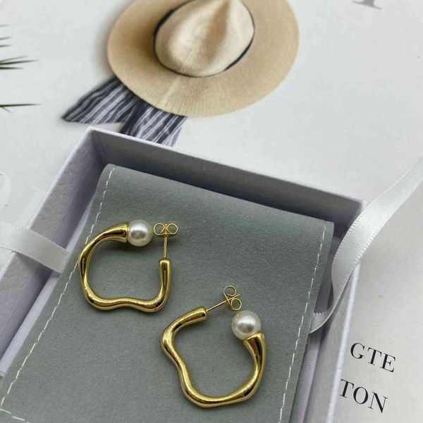 70% off luxury jewelry ins style fashion elegant simple 925 silver needle pearl geometric irregular twisted circle earrings, Golden
70% off luxury jewelry ins style fashion elegant simple 925 silver needle pearl geometric irregular twisted circle earrings, Golden