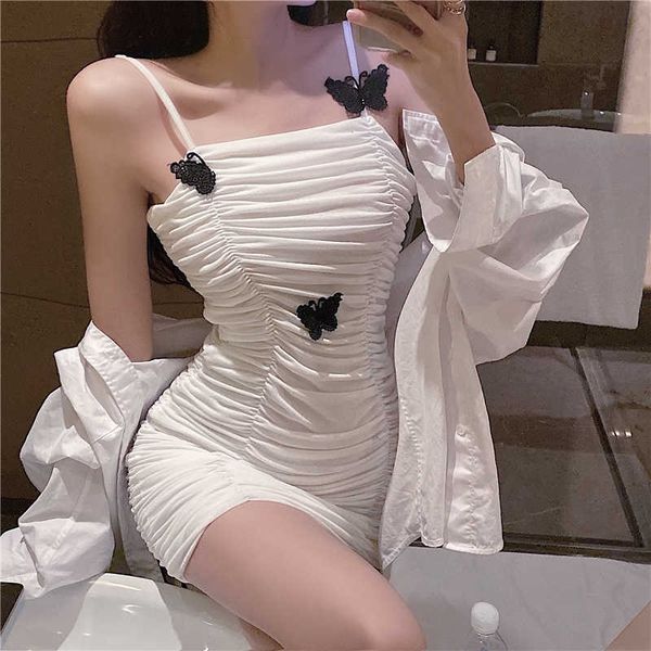 slim tosp mini dress summer temperament high waist show thin butterfly hip skirt three vest tank dresses ve4 210603, Black;gray
slim tosp mini dress summer temperament high waist show thin butterfly hip skirt three vest tank dresses ve4 210603, Black;gray