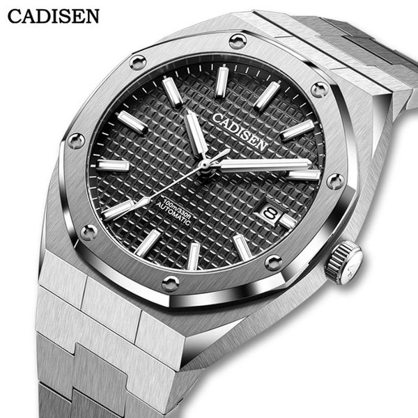 wristwatches cadisen automatic watch men luxury mechanical sapphire 100m waterproof stainless steel nh35 japan movement watches for, Slivery;brown
wristwatches cadisen automatic watch men luxury mechanical sapphire 100m waterproof stainless steel nh35 japan movement watches for, Slivery;brown