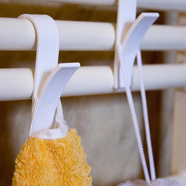 hooks & rails 1/2/4/6pcs white hanger for heated towel radiator rail bath hook holder clothes plegable scarf
hooks & rails 1/2/4/6pcs white hanger for heated towel radiator rail bath hook holder clothes plegable scarf