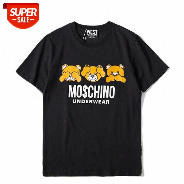 t shirt summer new men and women trendy brand personality printing three little bear expression short-sleeved t-shirt loose round neck #xi6v, White;black
t shirt summer new men and women trendy brand personality printing three little bear expression short-sleeved t-shirt loose round neck #xi6v, White;black