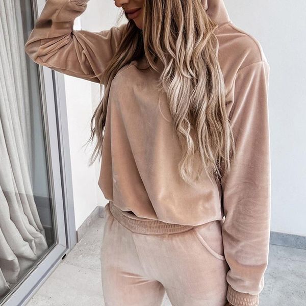 women's two piece pants women velvet trousers suit 2 pieces autumn long sleeve drawstring blouse + female skinny solid sets 2021 ladie, White
women's two piece pants women velvet trousers suit 2 pieces autumn long sleeve drawstring blouse + female skinny solid sets 2021 ladie, White