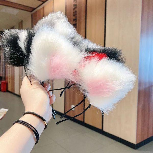 soft girl cute cat ear hair band net red p prop funny fur fox pressure hairpin headband, White;golden
soft girl cute cat ear hair band net red p prop funny fur fox pressure hairpin headband, White;golden
