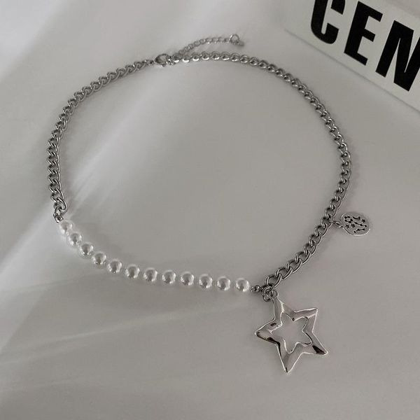 pendant necklaces necklace women pentagram woman chain simple jewelry silver color trendy sweet metal zinc alloy collares
pendant necklaces necklace women pentagram woman chain simple jewelry silver color trendy sweet metal zinc alloy collares