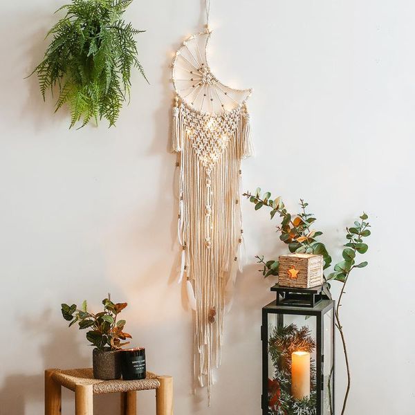 decorative objects & figurines chic nordic aesthetic wall hanging decorations art tapestry moon dreamcatcher feather bohemian decor room dec
decorative objects & figurines chic nordic aesthetic wall hanging decorations art tapestry moon dreamcatcher feather bohemian decor room dec