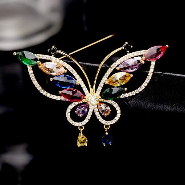 pins, brooches swour fashion jewelry multicolor cz crystal luxury butterfly design apparel brooch pin collar suit for women s466, Gray
pins, brooches swour fashion jewelry multicolor cz crystal luxury butterfly design apparel brooch pin collar suit for women s466, Gray