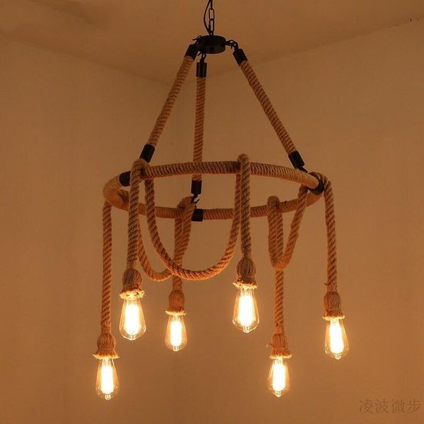 pendant lamps industrial rope chandelier living room lamp dining decorative iron simple woven
pendant lamps industrial rope chandelier living room lamp dining decorative iron simple woven