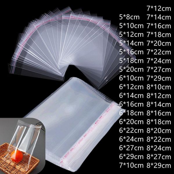 100pc transparent plastic self adhesive bag sealing small bags for pen jewelry candy packing good quality gift opp wrap
100pc transparent plastic self adhesive bag sealing small bags for pen jewelry candy packing good quality gift opp wrap