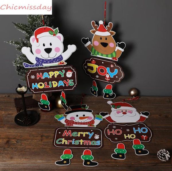 christmas ornaments paper board door window hanging pendant welcome merry christmas boards xmas decortaions santa claus snowman
christmas ornaments paper board door window hanging pendant welcome merry christmas boards xmas decortaions santa claus snowman