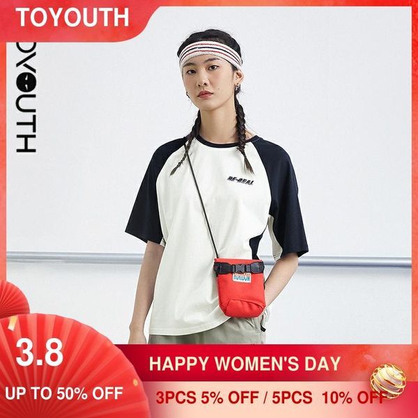 toyouth women t-shirt 2021 summer short sleeve round neck loose letter print contrast color embroidery casual women's, White
toyouth women t-shirt 2021 summer short sleeve round neck loose letter print contrast color embroidery casual women's, White
