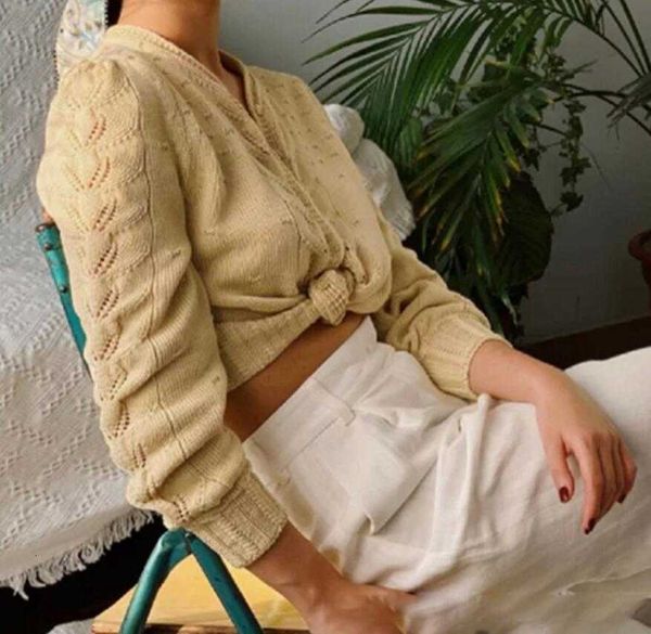 women's knits & tees vintage women knitted cardigan france style hollow out cream twist sweater long sleeve knitwear 9uei, White
women's knits & tees vintage women knitted cardigan france style hollow out cream twist sweater long sleeve knitwear 9uei, White