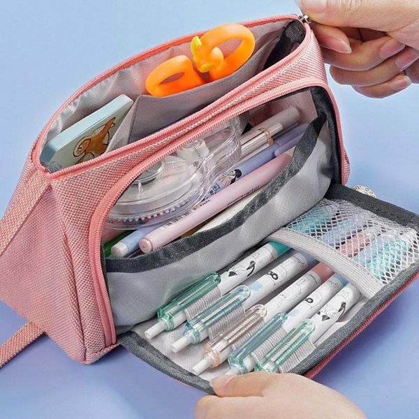pcs pencil case large capacity pencilcase school pen supplies bag box pencils pouch stationery bags
pcs pencil case large capacity pencilcase school pen supplies bag box pencils pouch stationery bags
