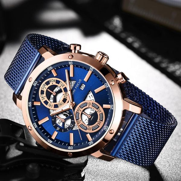 wristwatches 2021 fashion sports watches men waterproof military chronograph quartz wristwatch mens mesh strap ultra thin wholesale watch ma, Slivery;brown
wristwatches 2021 fashion sports watches men waterproof military chronograph quartz wristwatch mens mesh strap ultra thin wholesale watch ma, Slivery;brown