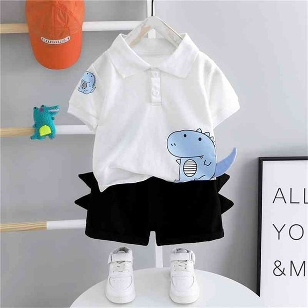 hylkidhuose baby boys clothing sets summer toddler infant short sleeve dinosaur lapel t shirt shorts children clothes 210326, White
hylkidhuose baby boys clothing sets summer toddler infant short sleeve dinosaur lapel t shirt shorts children clothes 210326, White