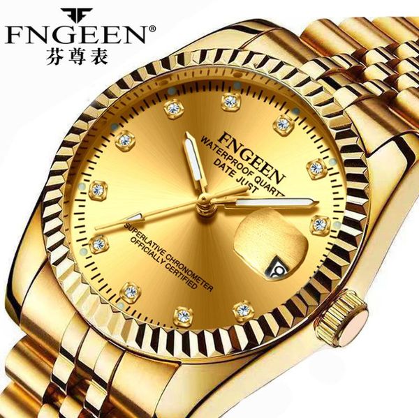 wristwatches tuhao gold couple watch ladies style waterproof fashion students male, Slivery;brown
wristwatches tuhao gold couple watch ladies style waterproof fashion students male, Slivery;brown