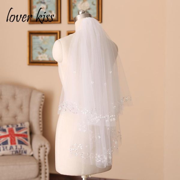 bridal veils lover kiss sparkly 2 layers short wedding veil beading edge white ivory tulle gowns accesories weddings voile de, Black
bridal veils lover kiss sparkly 2 layers short wedding veil beading edge white ivory tulle gowns accesories weddings voile de, Black