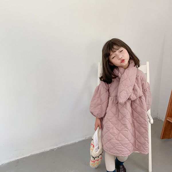 new autumn winter toddlers kids plaid thickend padded coats korean style pure color baby girls princess outerwear with scarves, Camo
new autumn winter toddlers kids plaid thickend padded coats korean style pure color baby girls princess outerwear with scarves, Camo