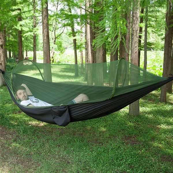 portable camping mosquito net hammock outdoor travel hanging bed strength hiking equipment parachute cloth tents and shelters
portable camping mosquito net hammock outdoor travel hanging bed strength hiking equipment parachute cloth tents and shelters