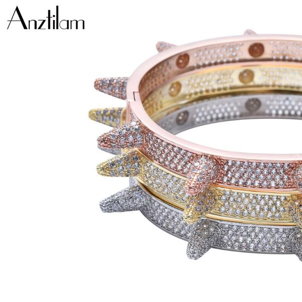 bling gold silver color copper rivet bracelets full with + cubic zirconia long link punk hand chain for men women hip hop link,, Black
bling gold silver color copper rivet bracelets full with + cubic zirconia long link punk hand chain for men women hip hop link,, Black