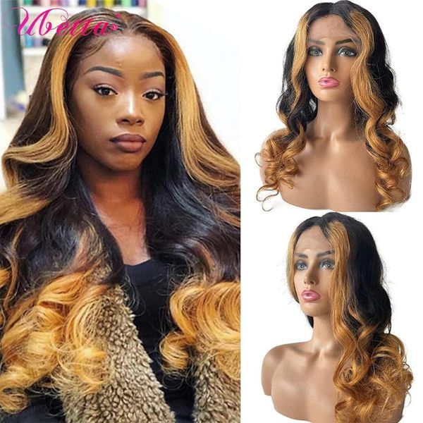 lace wigs highlight wig human hair t part frontal body wave ombre brown colored for black women remy, Black;brown
lace wigs highlight wig human hair t part frontal body wave ombre brown colored for black women remy, Black;brown