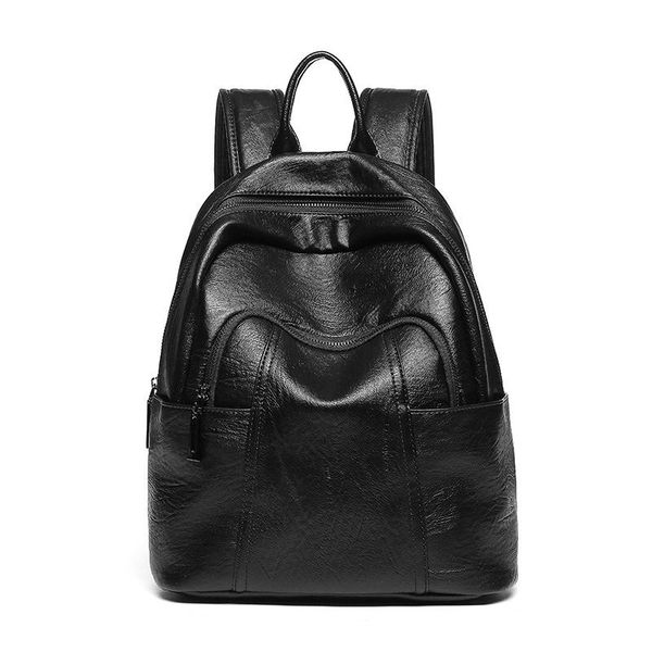 outdoor bags fashion woman backpack female black backpacks high-quality leather small zipper student rucksack for girls
outdoor bags fashion woman backpack female black backpacks high-quality leather small zipper student rucksack for girls