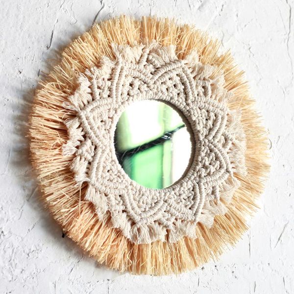 mirrors macrame boho decor straw woven wall hand-woven mirror decoration decotativos espejo para casa bedroom
mirrors macrame boho decor straw woven wall hand-woven mirror decoration decotativos espejo para casa bedroom