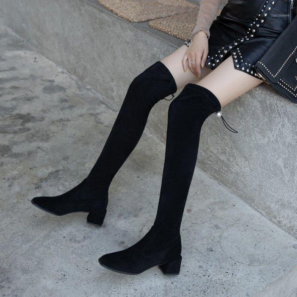 boots black suede over the knee high heels women slim thigh winter party 2021 botas de mujer
boots black suede over the knee high heels women slim thigh winter party 2021 botas de mujer