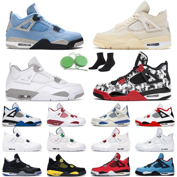 4 tattoo men women basketball shoes 4s university blue black cat white oreo neon sail outdoor mens trainer
4 tattoo men women basketball shoes 4s university blue black cat white oreo neon sail outdoor mens trainer