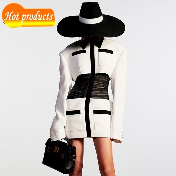 two piece dress you all charter fancy mini block dress drapeado design pocket sleeves long celebration party casual blazer 4351, White
two piece dress you all charter fancy mini block dress drapeado design pocket sleeves long celebration party casual blazer 4351, White