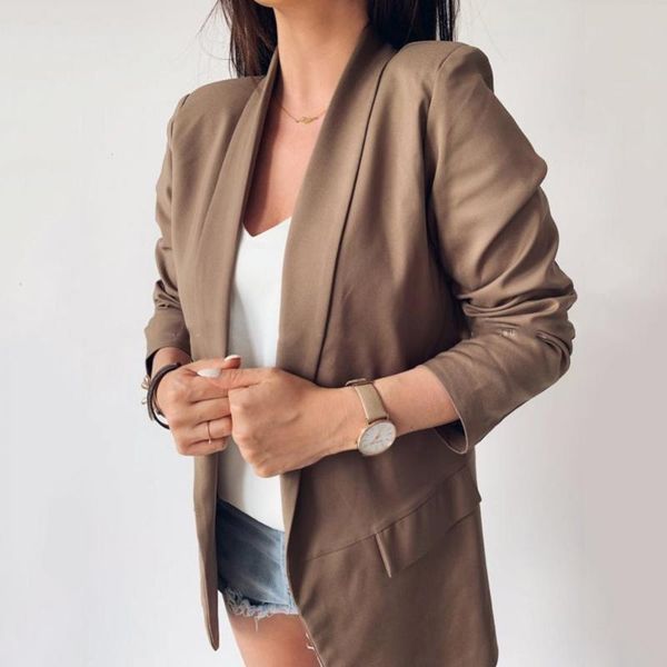 women's suits & blazers plus size women solid color lapel long sleeve blazer pockets slim cardigan suit jacket and jackets designer off, White;black
women's suits & blazers plus size women solid color lapel long sleeve blazer pockets slim cardigan suit jacket and jackets designer off, White;black