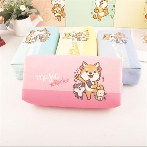 pencil bags student stationery school supplies inverted trapezoidal zipper case creative bag
pencil bags student stationery school supplies inverted trapezoidal zipper case creative bag