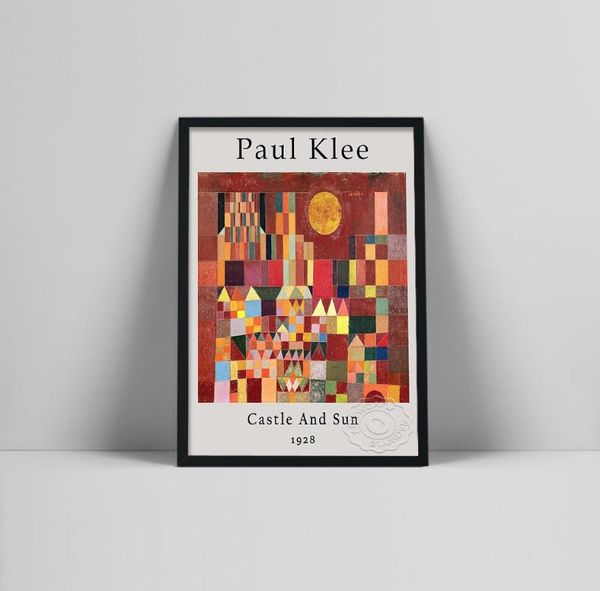 paintings castle and sun by klee exhibition poster abstract modern decoration art canvas print painting wall pictures for living room
paintings castle and sun by klee exhibition poster abstract modern decoration art canvas print painting wall pictures for living room