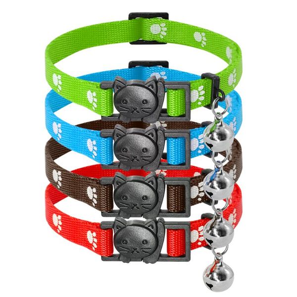 cat collars & leads 4pcs/lot quick release collar nylon safety breakaway kitten with bell for small pets cats dogs mixed 4 colors
cat collars & leads 4pcs/lot quick release collar nylon safety breakaway kitten with bell for small pets cats dogs mixed 4 colors