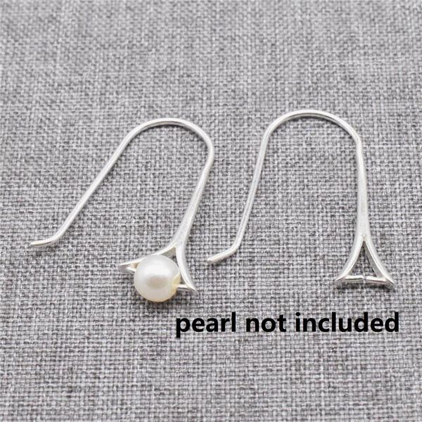 stud 2 pairs 925 sterling silver earring wire hooks with pinch for pearl beads, Golden;silver
stud 2 pairs 925 sterling silver earring wire hooks with pinch for pearl beads, Golden;silver