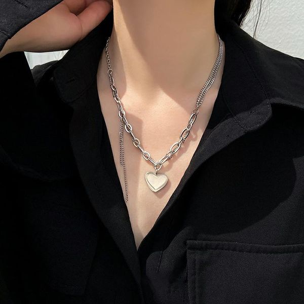 chokers titanium steel double-layer clavicle chain love fangyuan brand letter pendant xi xiaozhongchao cross necklace for men, Golden;silver
chokers titanium steel double-layer clavicle chain love fangyuan brand letter pendant xi xiaozhongchao cross necklace for men, Golden;silver