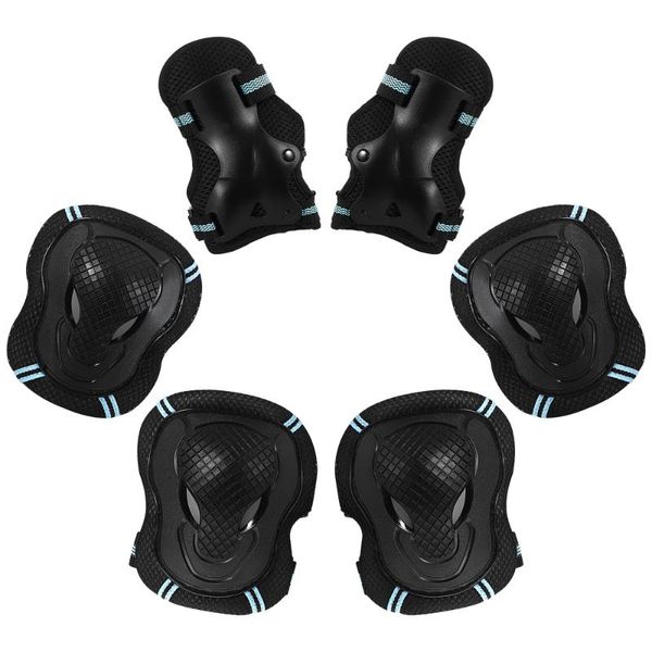 elbow & knee pads besportble 1 set adults skateboarding protective gear wrist guards for cycling skating 40-60 kg (black blue), Black;gray
elbow & knee pads besportble 1 set adults skateboarding protective gear wrist guards for cycling skating 40-60 kg (black blue), Black;gray