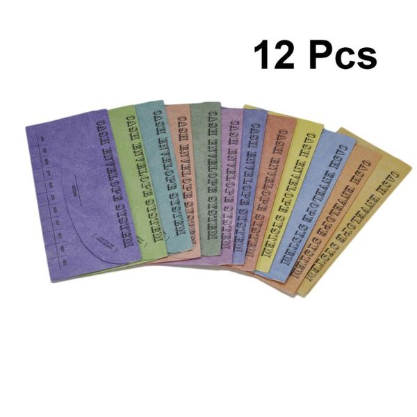 gift wrap 12pcs assorted durable thick money envelopes cash system for saving budgeting
gift wrap 12pcs assorted durable thick money envelopes cash system for saving budgeting