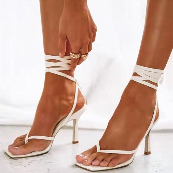 style flip flops women's sandals stiletto mid-heel ankle straps plus size shoes chaussure femme zapatode mujer dress, Black
style flip flops women's sandals stiletto mid-heel ankle straps plus size shoes chaussure femme zapatode mujer dress, Black