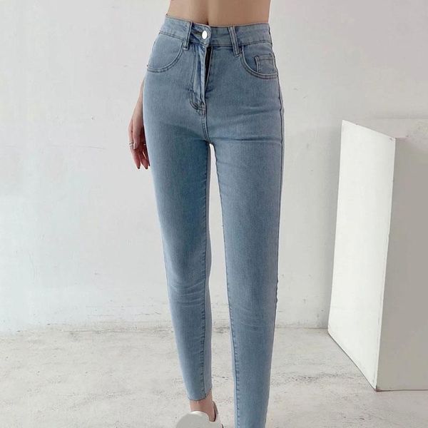 women's jeans high waist skinny 2021 fashion streetwear blue pencil pants female slim fit stretch denim trouser long
women's jeans high waist skinny 2021 fashion streetwear blue pencil pants female slim fit stretch denim trouser long