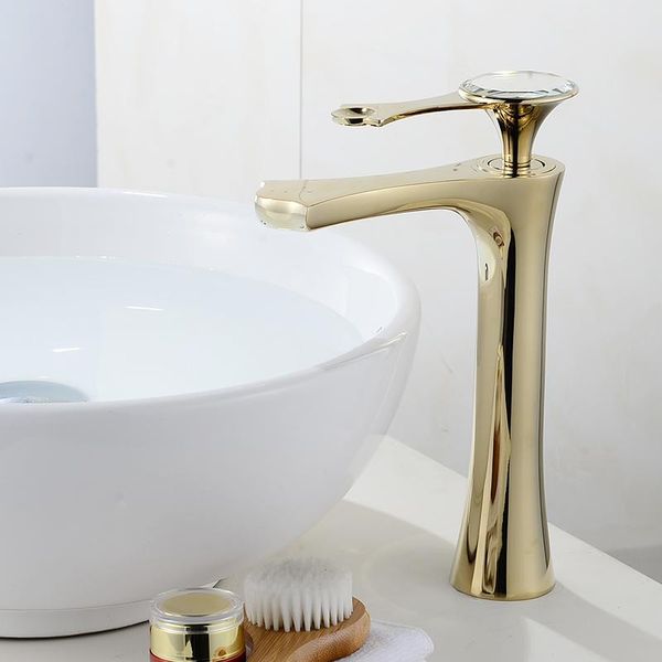 basin faucets gold waterfall faucet single hole handle crystal mixer tap bathroom sink
basin faucets gold waterfall faucet single hole handle crystal mixer tap bathroom sink