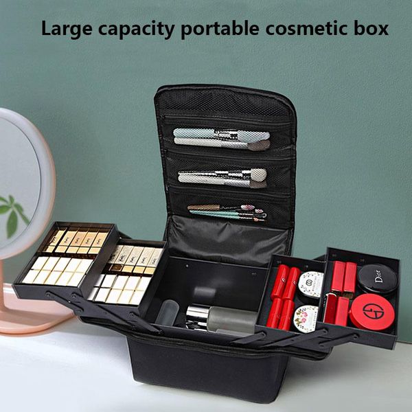 cosmetic bags & cases professional women's handbags waterproof oxford storage organizer makeup artist beauty manicure case bag
cosmetic bags & cases professional women's handbags waterproof oxford storage organizer makeup artist beauty manicure case bag