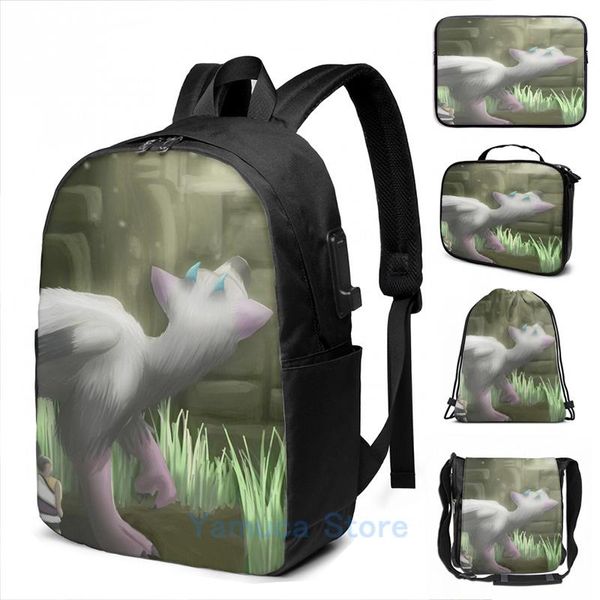 backpack funny graphic print escape usb charge men school bags women bag travel laptop
backpack funny graphic print escape usb charge men school bags women bag travel laptop