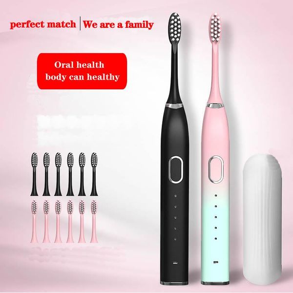 smart electric toothbrush sonic timer brush 5 mode usb charger rechargeable tooth brushes replacement heads set wzzr121c
smart electric toothbrush sonic timer brush 5 mode usb charger rechargeable tooth brushes replacement heads set wzzr121c