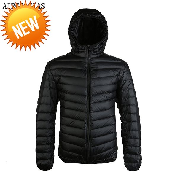 airgracias 2018 new arrive 90% white duck down jacket men autumn winter warm coat men's light thin coats, Black
airgracias 2018 new arrive 90% white duck down jacket men autumn winter warm coat men's light thin coats, Black