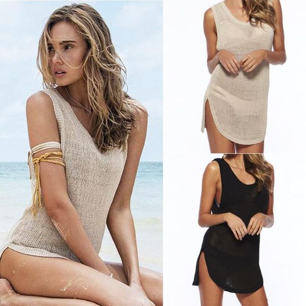 tunic beach swimsuits dresses cape dress pareo swimwear vest smock breathable knit female polyester solid women's, White;black
tunic beach swimsuits dresses cape dress pareo swimwear vest smock breathable knit female polyester solid women's, White;black