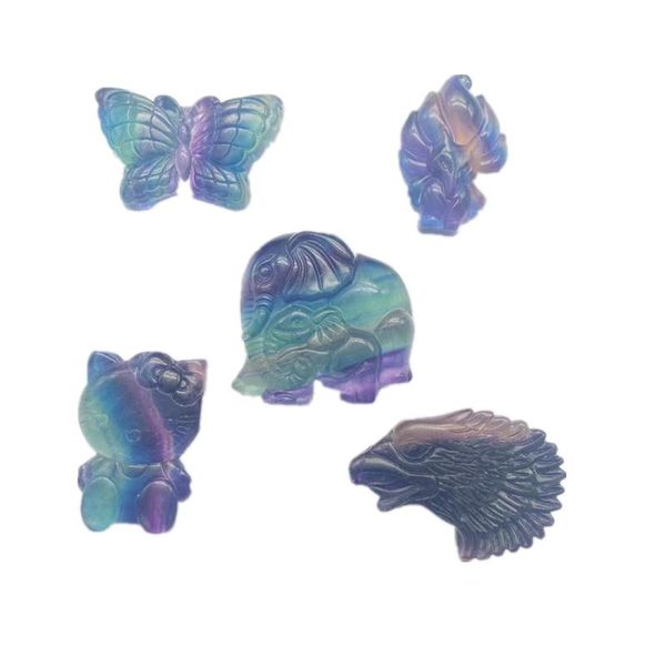 decorative objects & figurines natural fluorite crystal colorful animal quartz pendant hand carved gemstones for giftwand angel aura reiki
decorative objects & figurines natural fluorite crystal colorful animal quartz pendant hand carved gemstones for giftwand angel aura reiki