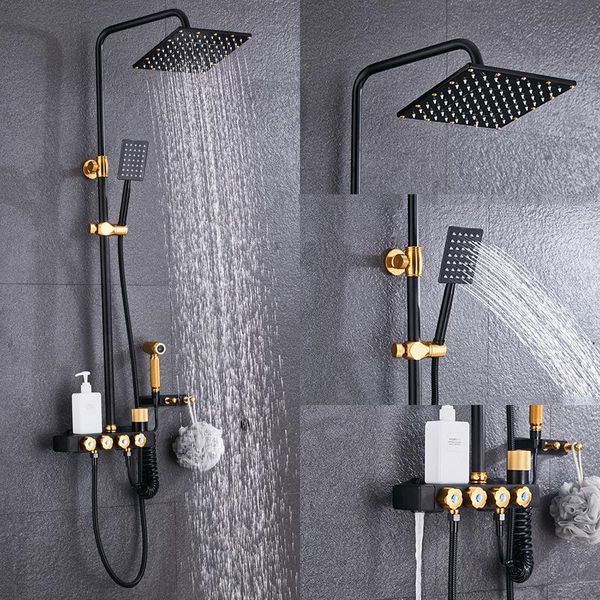 k-star thermostatic shower sets bathroom faucet cold mixer brass bathtub system
k-star thermostatic shower sets bathroom faucet cold mixer brass bathtub system
